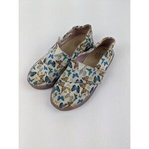 TOMS Butterfly Slip-on Shoes Toddler 11